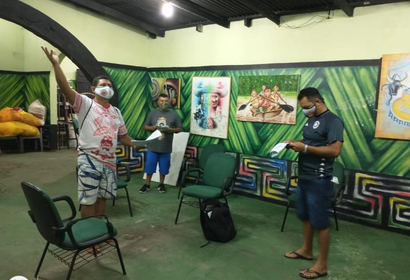 Companhia de Teatro Parintintin intensifica ensaios para Auto de Natal, projeto aprovado na Lei Aldir Blanc