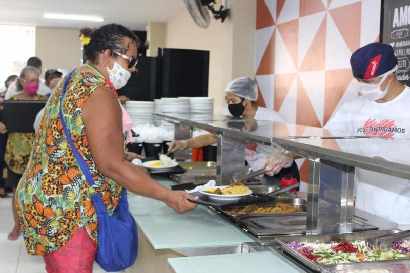 Restaurantes e Cozinhas Populares do Governo do Estado têm horário e atendimento diferenciados