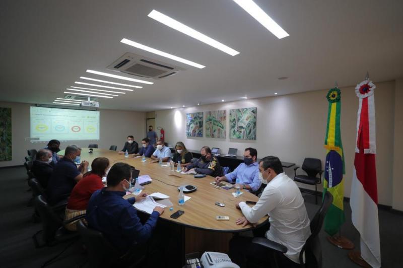 Em reunião do Comitê de enfrentamento à Covid-19, Wilson Lima reforça atuação do Estado para conter avanço da doença