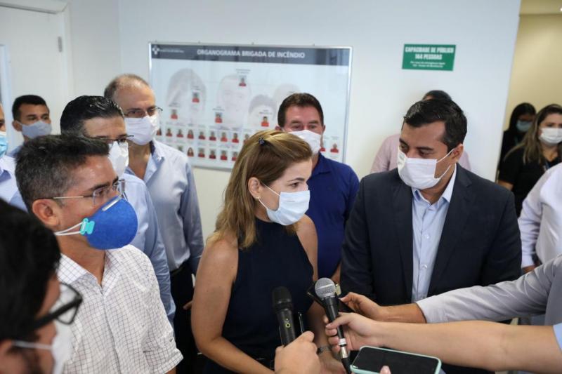 Ministério da Saúde reafirma apoio ao Governo do Amazonas cumprindo agenda de visitas a hospitais em Manaus