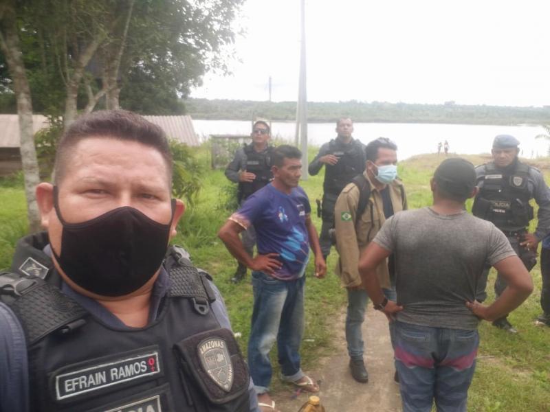 Polícia Militar prende jovem e apreende dois menores acusados de matar indígena no município de Barreirinha