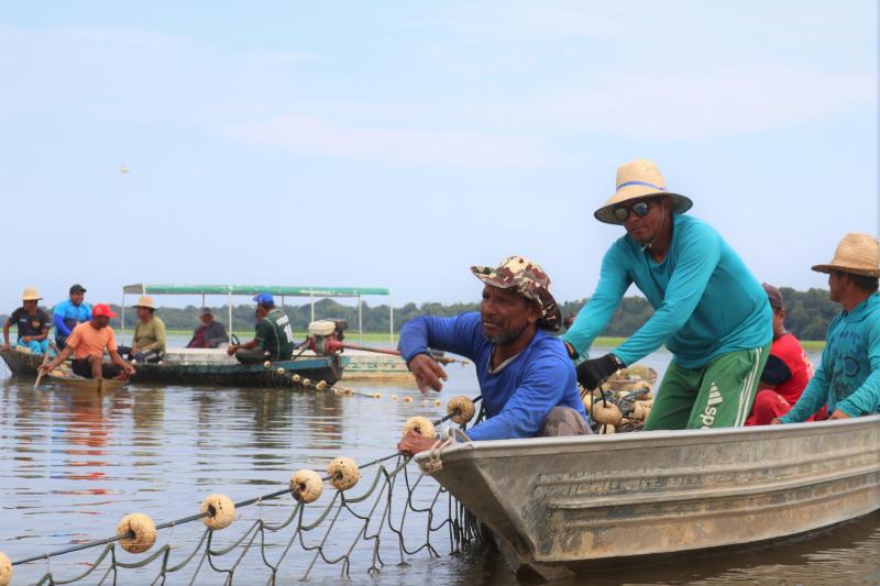 ADS abre inscrições para pescadores artesanais receberem primeira subvenção econômica do pirarucu de manejo