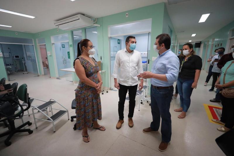 Wilson Lima afirma que Hospital Nilton Lins deve funcionar em 72 horas no atendimento a pacientes com Covid-19 