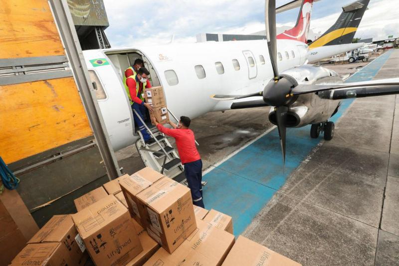 Governo do Amazonas recebe mais monitores e bombas de infusão do Ministério da Saúde