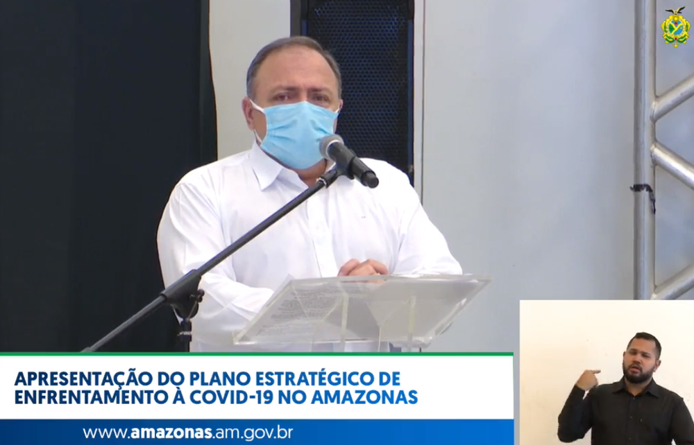 Governo lança ações de apoio ao combate da Covid-19 em Manaus