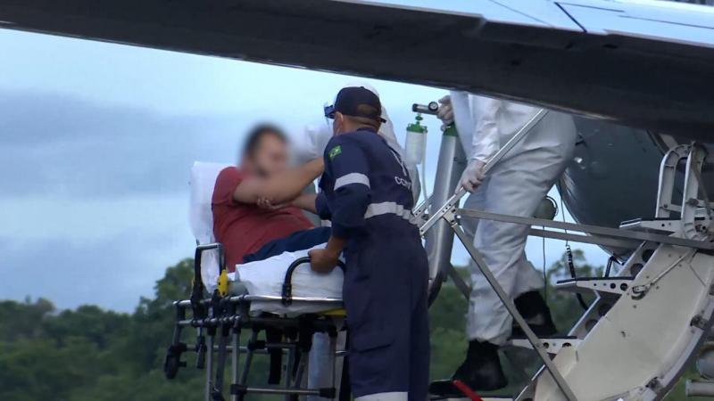 Amazonas transfere 21 pacientes para os estados do Maranhão e Piauí