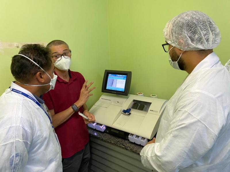 Unidades de Saúde recebem aparelhos de gasometria para assistir pacientes com Covid-19