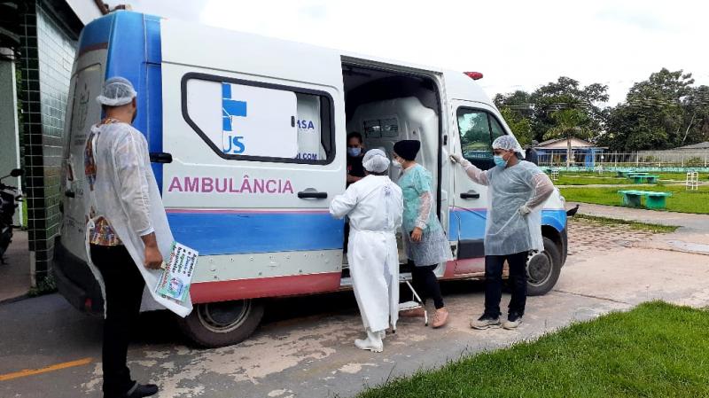 Área de isolamento do hospital de Barreirinha está com 8 pacientes internados com Covid-19