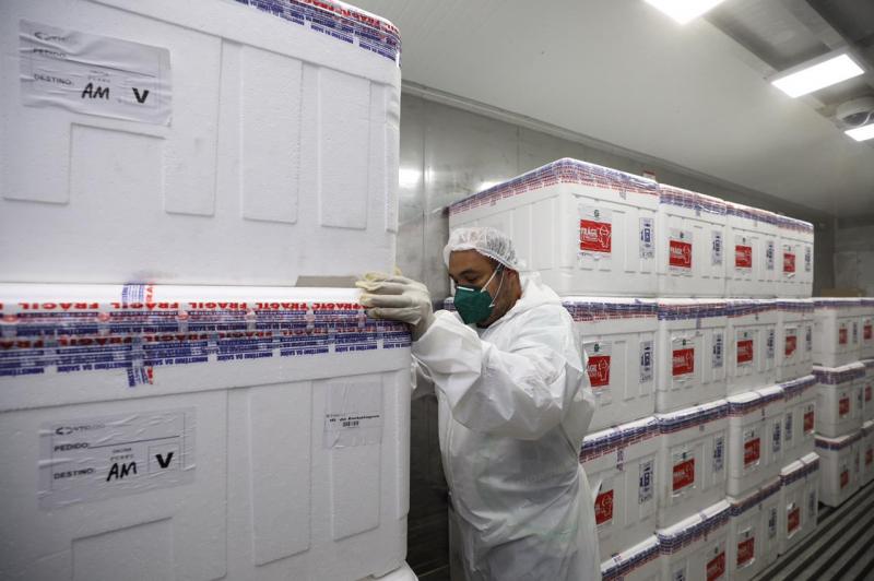 Ministério da Saúde envia 282 mil doses da vacina contra Covid-19 para Amazonas, 26 mil a mais que o previsto