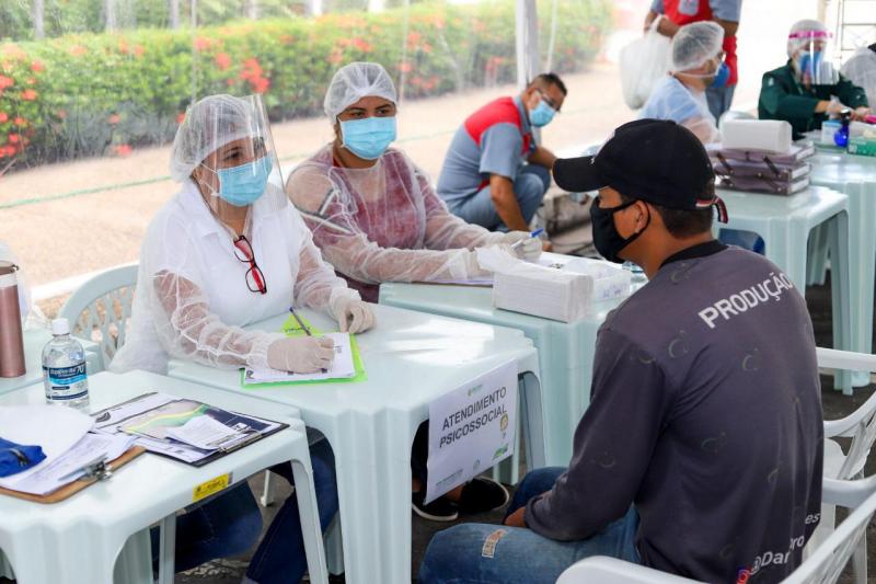 Unidades da Rede Estadual receberam mais de 46 milhões de EPIs na pandemia