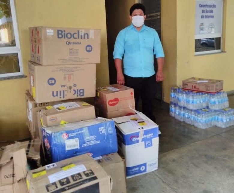 Em Parintins, MPAM ajuda a arrecadar alimentos e acessórios para profissionais de saúde que atuam no combate à pandemia