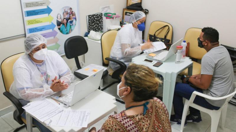 Governo do Estado atende diariamente 200 famílias na tenda de acolhimento montada na fundação Allan Kardec