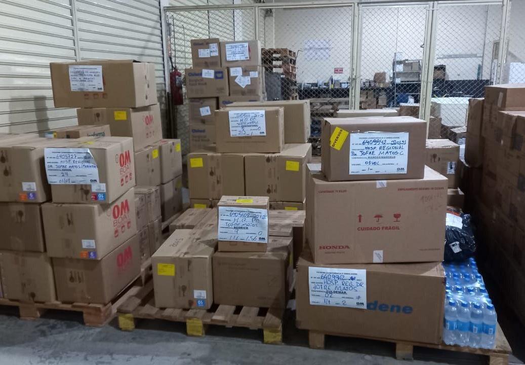 Mais de 83 mil EPIs são enviados para o interior do Amazonas