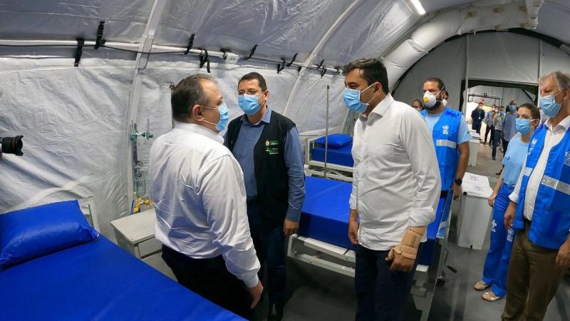 Wilson Lima anuncia abertura do Hospital Nilton Lins para atendimento de pacientes com Covid-19