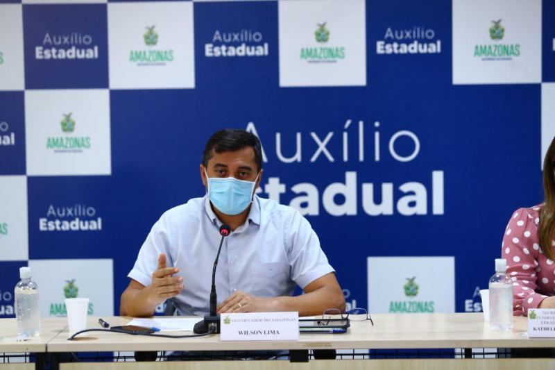 Wilson Lima anuncia auxílio estadual de R$ 600 para famílias em situação de extrema pobreza no estado
