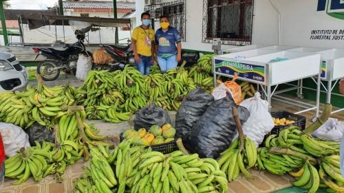 Idam entrega mais de 5,1 toneladas de produtos agrícolas através do PAA em Tabatinga
