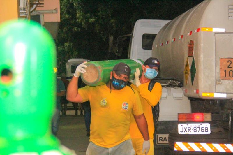 Servidor público relata sentimento ao transportar oxigênio para o hospital Jofre Cohen