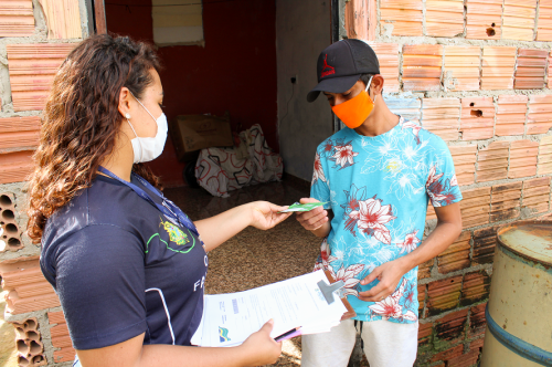 Auxílio Estadual faz a diferença para famílias em risco social