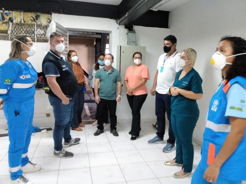 Ministério da Saúde e SES-AM verificam demandas e avaliam Parintins durante a pandemia