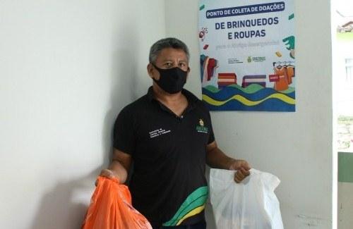Com coletas em domicílio, Sejusc amplia meios de doação para abrigo emergencial