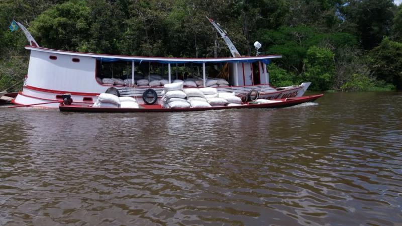 Governo do Amazonas fomenta cadeia produtiva da castanha-do-brasil, em Tapauá