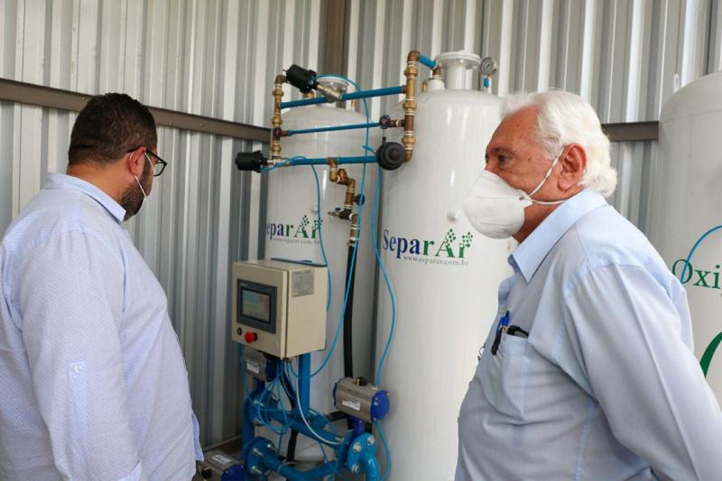 Fundação de Medicina Tropical passa a contar com miniusina de oxigênio com capacidade de 17 metros cúbicos por hora