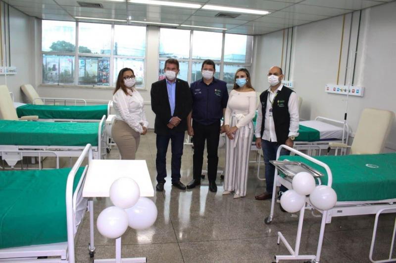 Mais 20 leitos clínicos são abertos na Maternidade Ana Braga para garantir atendimento aos casos de Covid-19