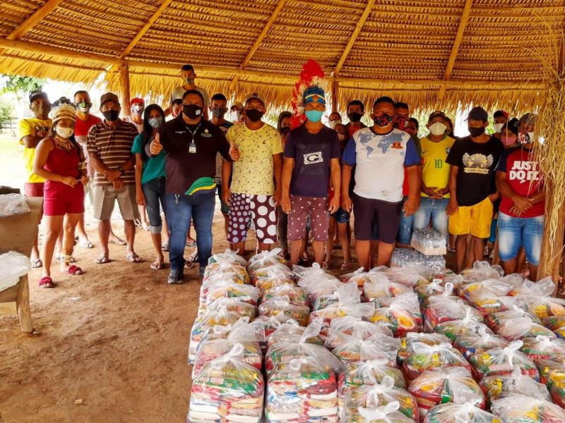 FEI já entregou mais de 22 mil cestas de alimentos a comunidades indígenas
