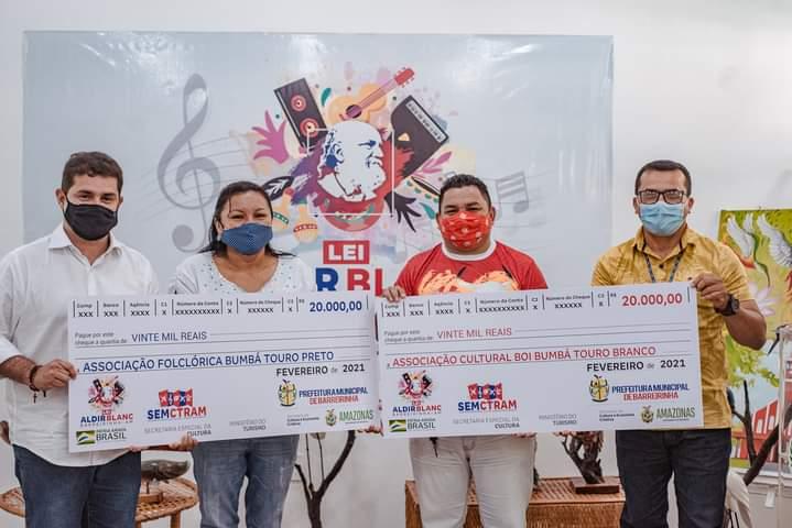 Classe artística e cultural de Barreirinha recebe fomento da Lei Aldir Blanc