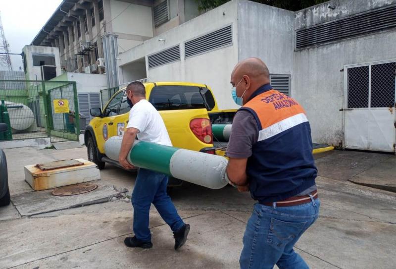 Defesa Civil do Amazonas já enviou mais de 7 mil cilindros de oxigênio reabastecidos ao interior