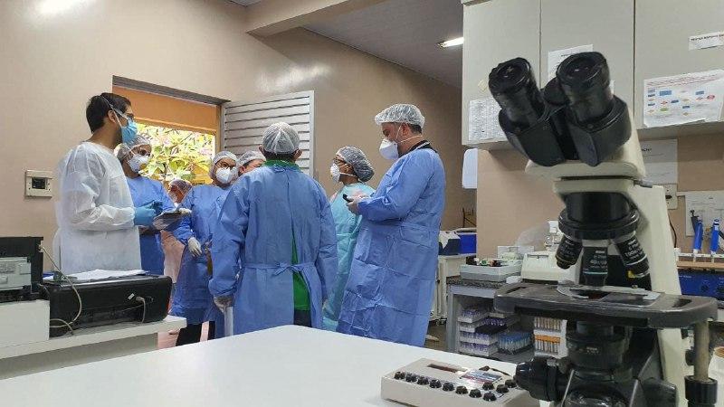 Técnicos da SES e da FVS vêm a Parintins para ação com foco na redução de internações por Covid-19