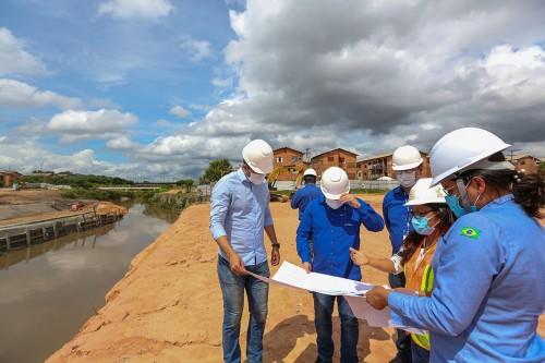 UGPE e Águas de Manaus inspecionam a Estação de Tratamento de Esgoto do Prosamim