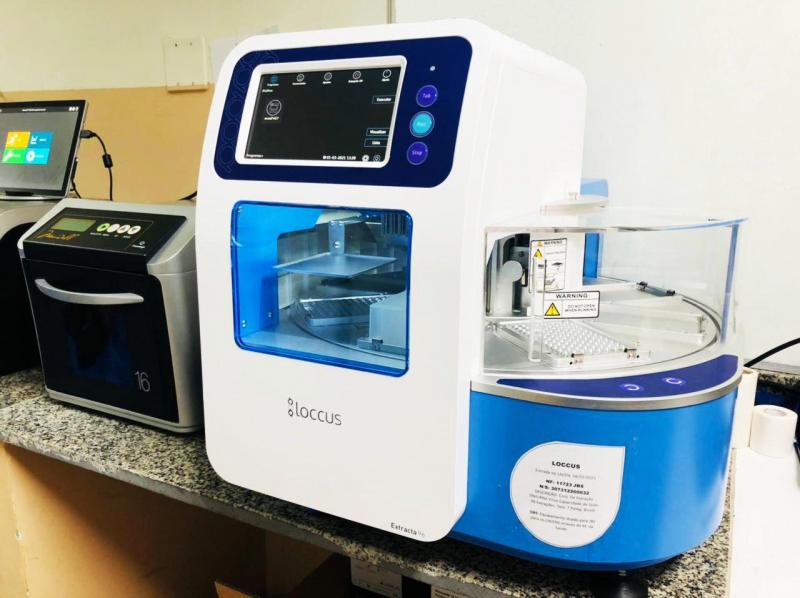 Lacen/FVS recebe extrator de RNA e aumenta capacidade de realização de testes para Covid-19