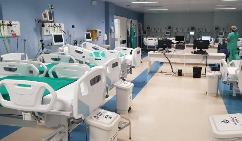 Governo do Amazonas abre mais 10 leitos de UTI no Hospital Delphina Aziz