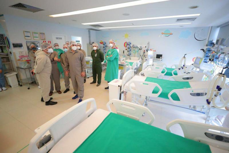Delphina Aziz é o 3º maior hospital do Brasil em oferta leitos de UTI para pacientes com Covid-19