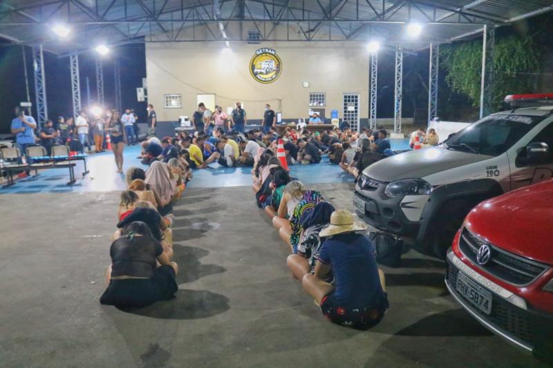 Festa clandestina em sítio é flagrada por operação da SSP-AM