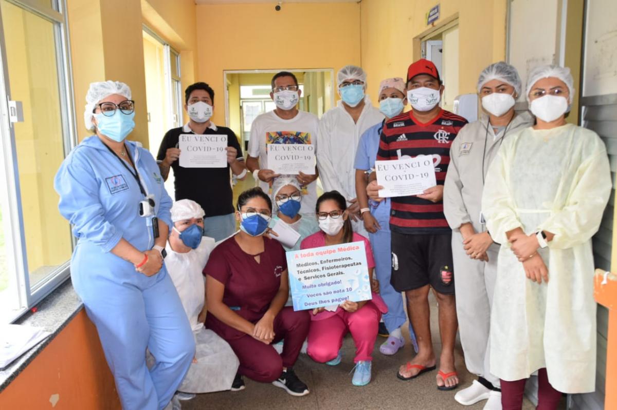 Parintins registra mais oito altas e pacientes se emocionam com a vitória