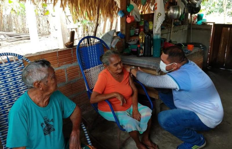 Prefeitura de Parintins volta à zona rural para vacinação em idosos de 60 a 69 anos contra Covid-19