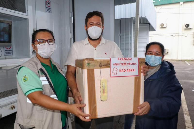 Governo do Amazonas alinha ações com municípios para ampliar vacinação contra a Covid-19