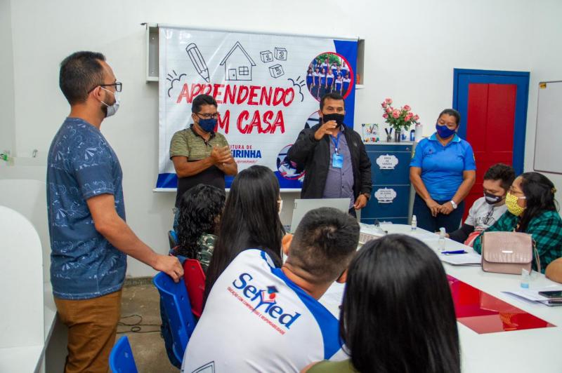 Aprendendo em Casa: Em Barreirinha, professores recebem capacitação técnica para aulas de rádio