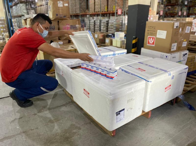 Cema recebe nova remessa de medicamentos do Kit Intubação