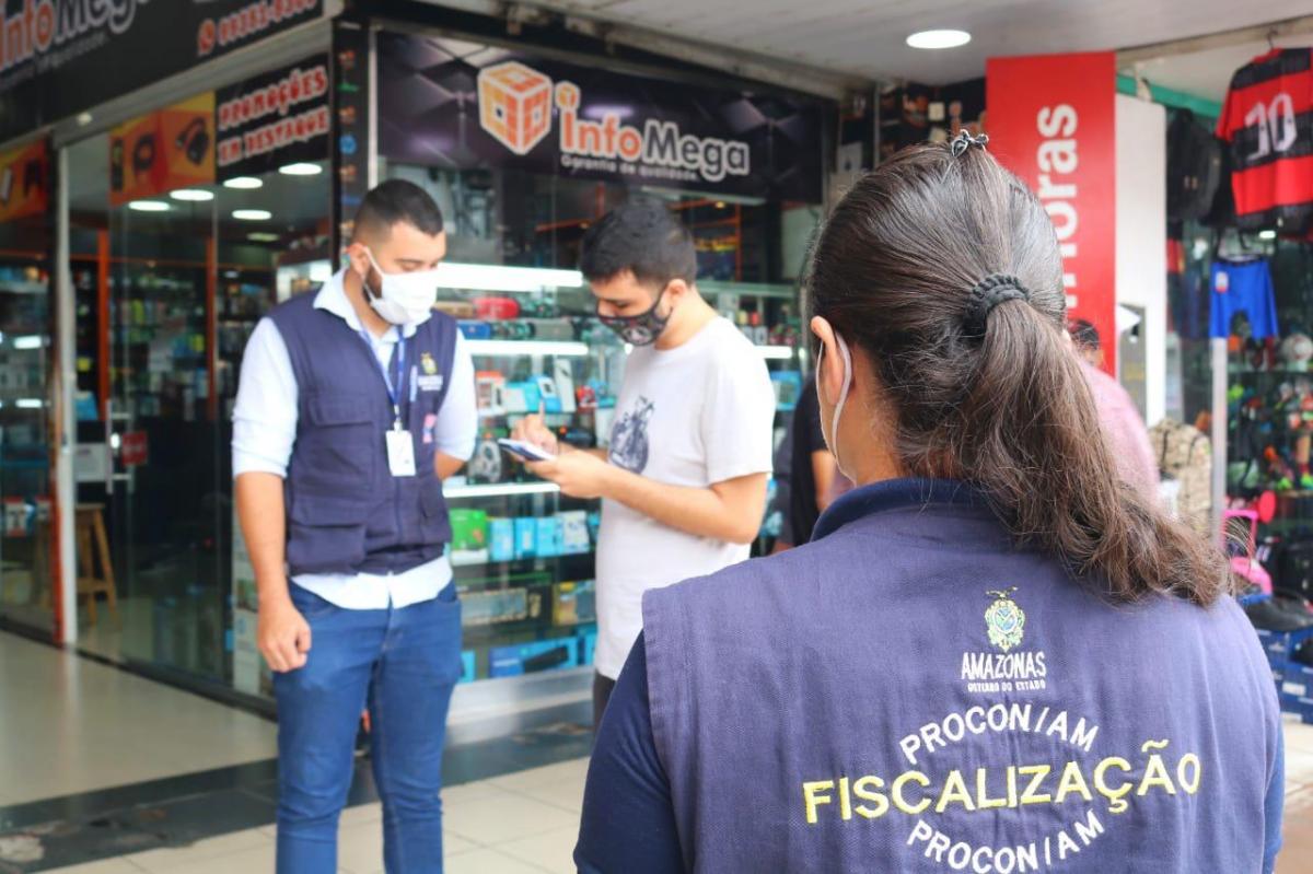 CIF vistoria 50 pontos comerciais nas zonas norte e leste de Manaus nesta quarta-feira (24)