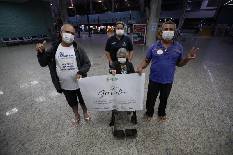 “Operação Gratidão”: Mais quatro pacientes transferidos para tratamento da Covid-19 no Amazonas recebem alta