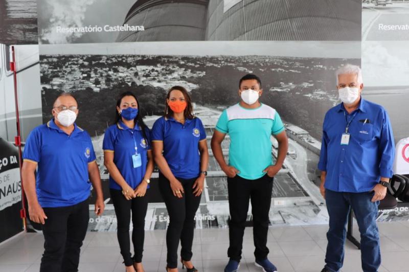 Equipe do SAAE visita órgãos de Manaus para receber orientação para modernizar o sistema de abastecimento de água