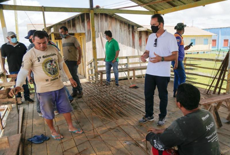 Em Parintins, prefeito em exercício Mateus Assayag cumpre agenda de trabalho em comunidades rurais 