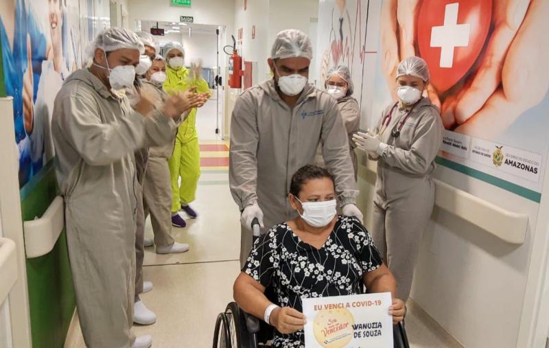 Última paciente transferida para Manaus durante “Operação Gratidão” recebe alta e retorna para seu estado de origem
