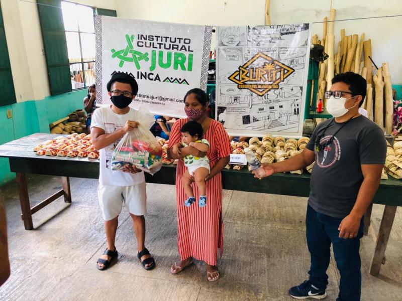 Entidades culturais realizam ação social na Semana dos Povos Indígenas