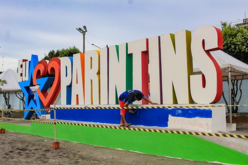 Letreiro de Parintins será inaugurado no dia 08 de maio