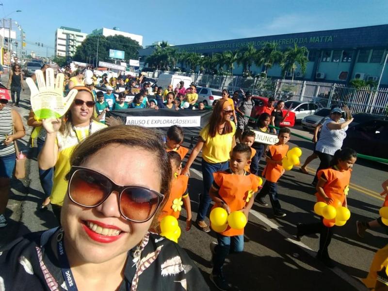 Alunos da rede estadual participam de atividades de combate ao abuso e exploração sexual