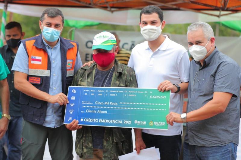 Operação Enchente leva linhas de crédito e fomento ao município de Anamã no valor de R$ 1,5 milhão